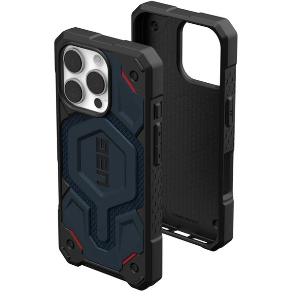 UAG Monarch Pro Magsafe Kevlar kryt iPhone 16 Pro tmavo modrý - Puzdra - Obrázok 26b0644e4fca4f72b0511592aa4d2134