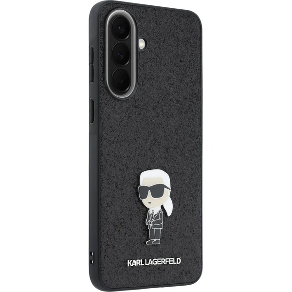 Karl Lagerfeld Fixed Glitter Metal Ikonik kryt Samsung Galaxy A57 čierny - Puzdra - Obrázok 26e74da0d46d45e5911659090b72ad8e