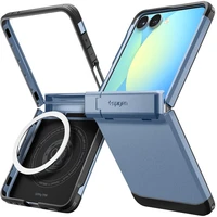 Spigen Tough Armor Pre MagSafe kryt Samsung Galaxy Z Flip7 svetlo modrý - Puzdra
