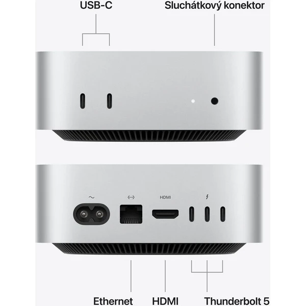 CTO Apple Mac mini / 10Gbps / 1TB SSD / M5 Pro 18xCPU/20xGPU / 48GB - Stolné počítače - Obrázok 26f6ac47a187410188a26dfeb9fd0ee0