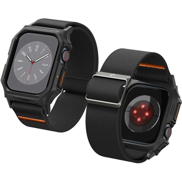 Spigen Lite Fit Pro remienok s krytom Apple Watch 10/11 (46mm) matne čierny - Remienky - Obrázok 270ec88160184c21aabe3703cd6ee2a5