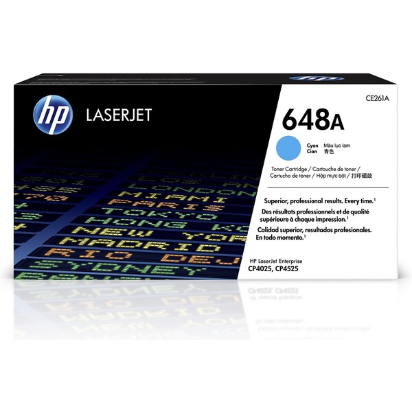 E-shop HP CE261A č. 648A Azúrová originálna