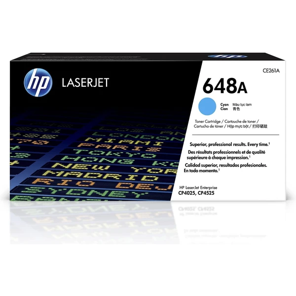 HP CE261A č. 648A Azúrová originálna - Tonery - Hlavný obrázok