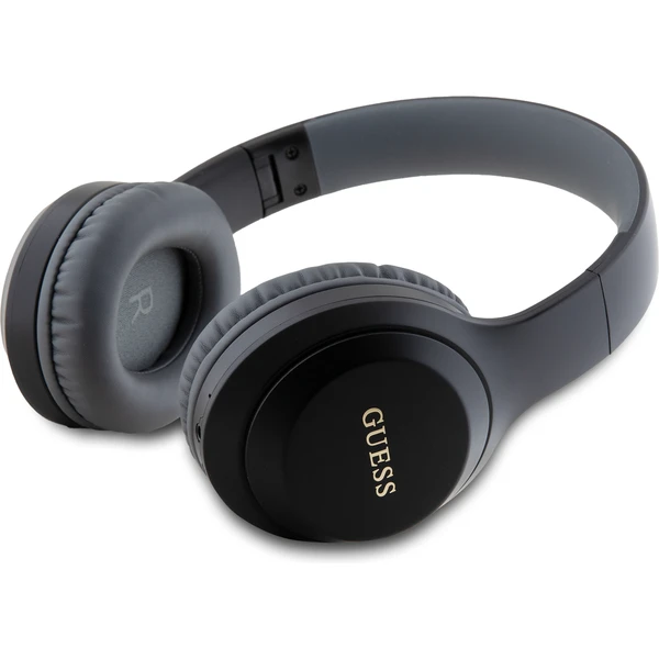 Guess Classic Silver Logo Bluetooth bezdrôtové slúchadlá čierna - Slúchadlá - Obrázok 2747617315574cd69c293715b107df6e
