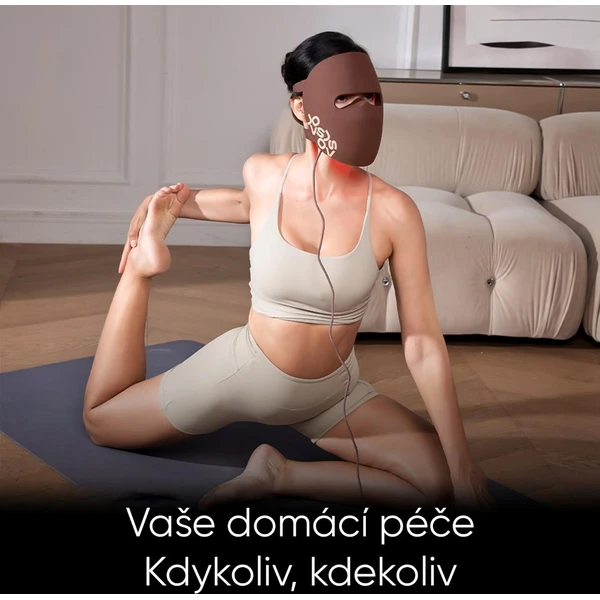 JOVS LED svetelná terapeutická maska na tvár - Čističe pleti - Obrázok 275623cc3efd4745a14121b198b920af