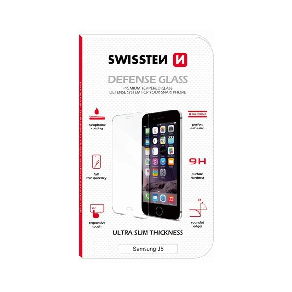 Swissten 2,5D tvrdené sklo Samsung Galaxy J5 (J500F) 2015 - Ochranné fólie a sklo - Hlavný obrázok