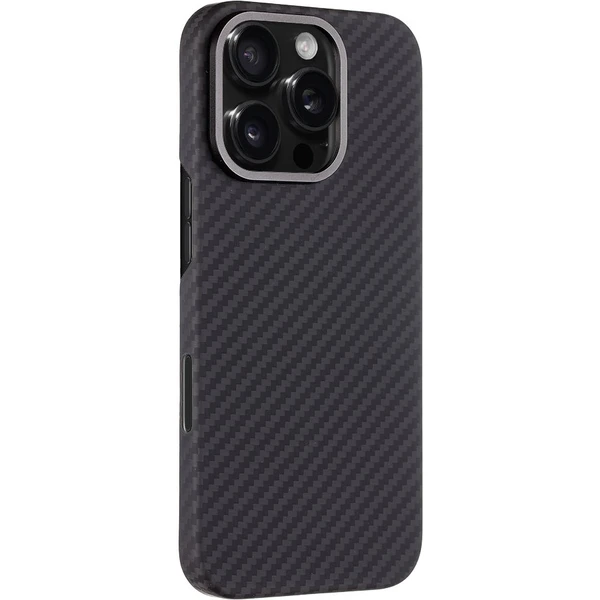 Tactical MagForce Aramid Kryt pre Apple iPhone 16 Pro čierny - Puzdra - Hlavný obrázok