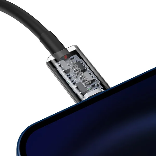 Baseus Superior USB-C/Lightning napájací kábel 20W 1m čierny - Káble a redukcie - Obrázok 276E300401