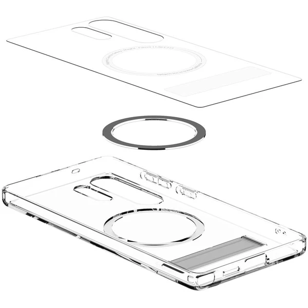 Spigen Ultra Hybrid S MagSafe kryt Samsung Galaxy S25 Ultra biely - Puzdra - Obrázok 277dad895dab4b64970ac7fde166ee1b
