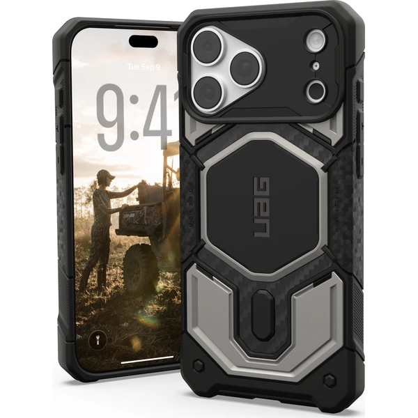 UAG Monarch Pro MagSafe, titán - iPhone 2026 Pro Max/17 Pro Max - Puzdra - Hlavný obrázok