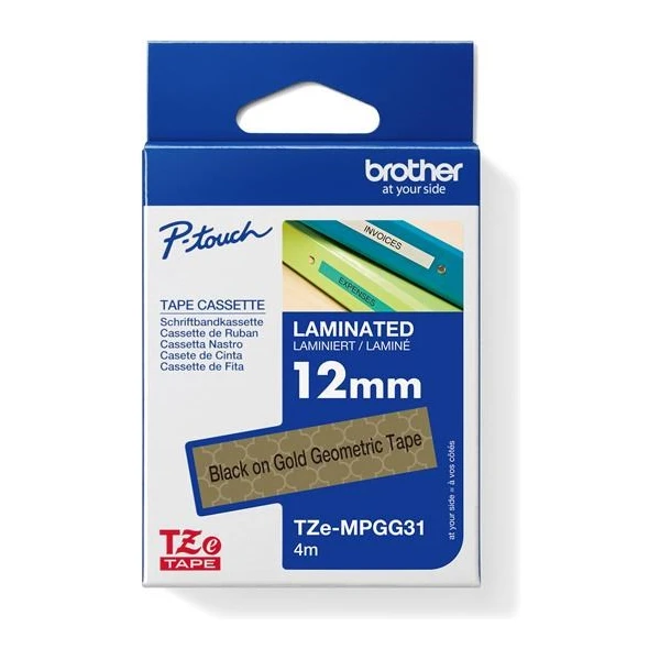 Brother TZe-MPGG31 matná páska čierna na zlatom 12 mm - Pásky pre štítkovače - Obrázok 2794e6c672af45b0b1d11f5f971941d7