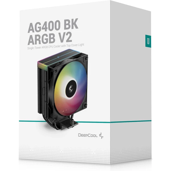 DEEPCOOL AG400 ARGB V2 čierny - Chladiče - Obrázok 27BF000K01