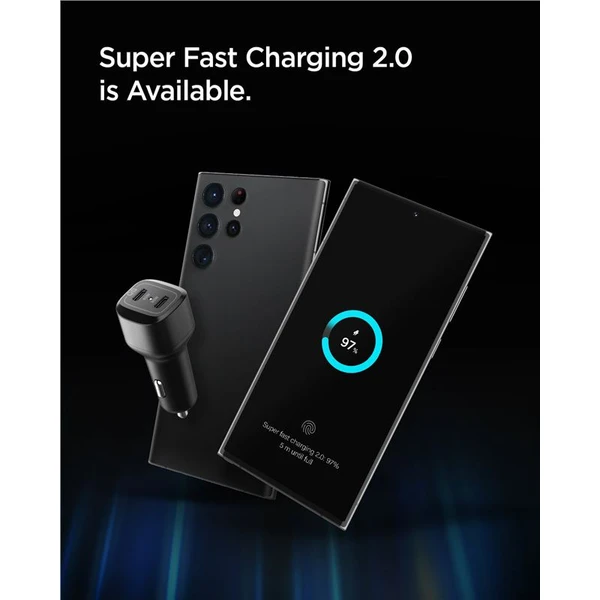 Spigen ArcStation Car Charger PC2200 nabíjačka do auta (75W) čierna - Nabíjačky - Obrázok 27C5000L01