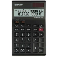 Sharp EL124TWH Kalkulačka čierna - Kalkulačky