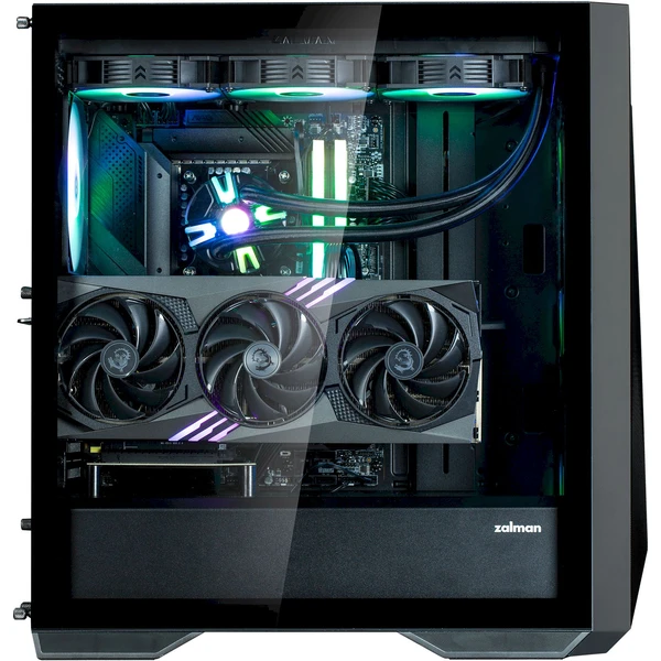 ZALMAN Z9 Iceberg MS čierna - Počítačové skrine - Obrázok 27HA000N01