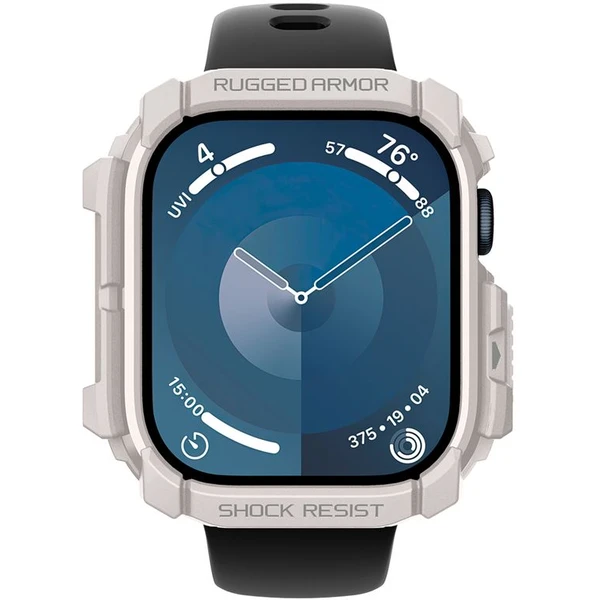 Spigen Rugged Armor kryt pre Apple Watch 10/11 (46mm) béžový - Puzdra - Obrázok 27c7606f00524a258cae2f9b407b9b04