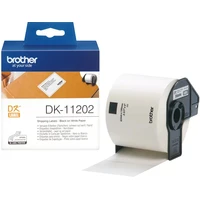 Brother DK11202 samolepiace štítky biele 62 mm x 100 mm - Pásky pre štítkovače