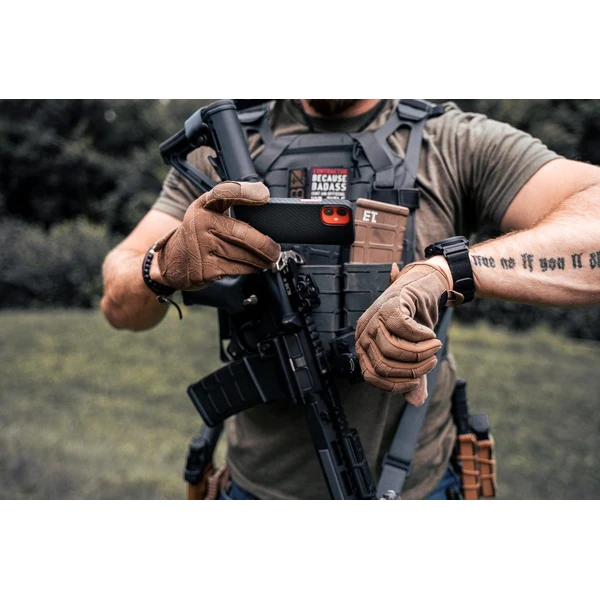 Tactical MagForce Aramid kryt Samsung Galaxy S25 Ultra čierny - Puzdra - Obrázok 27d6938e053f4573ba022936e854128e