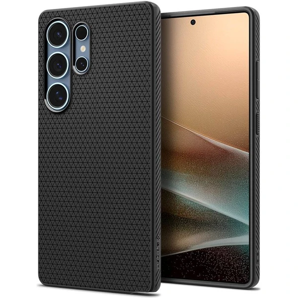 Spigen Liquid Air kryt Samsung Galaxy S25 Ultra čierny - Puzdra - Hlavný obrázok