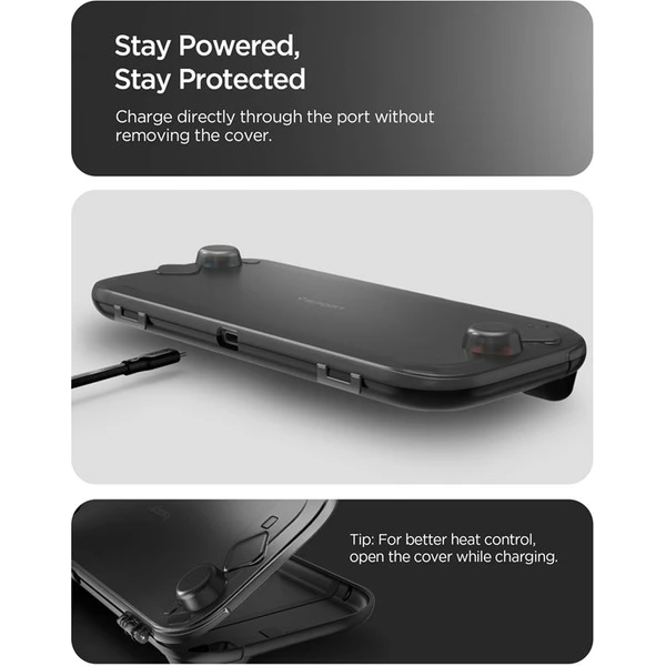Spigen Thin Fit 360 puzdro pre Nintendo Switch 2 čierne - Puzdra - Obrázok 27fd77fb1a6b451dbb99b176b64b187f