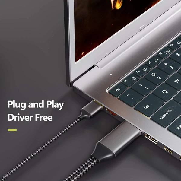 PremiumCord HDMI 2.0/USB-C kábel 4K 2m čierny - Káble a redukcie - Obrázok 280528979c7d46468cf8f443a205b8bf