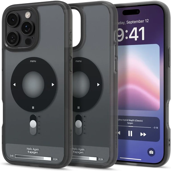 Spigen Ultra Hybrid MagSafe kryt iPhone 16 Pro classic black - Puzdra - Obrázok 281e798c76004cf994f164b25338ea9f
