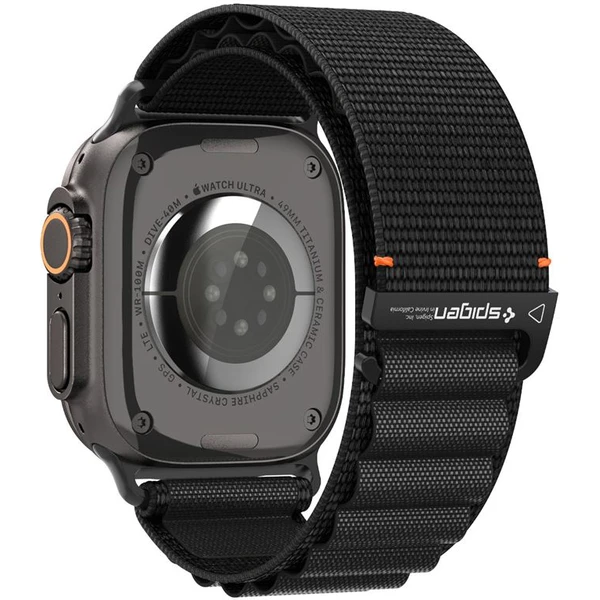 Spigen Fabric Band (hook) remienok Apple Watch 49/46/45/44mm čierny - Remienky - Obrázok 2834aa769bc44f9485eefbb6e8c195ab
