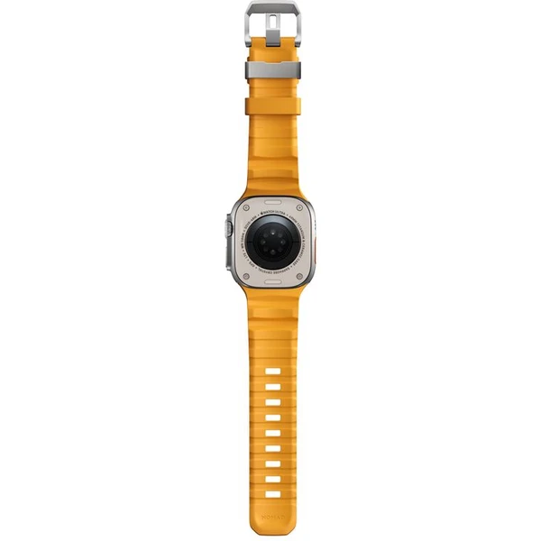 Nomad Rocky Point Band remienok Apple Watch 49/45/44/42mm strieborný/žltý - Remienky - Obrázok 2864555501b64887ae5903e6f0d7899c