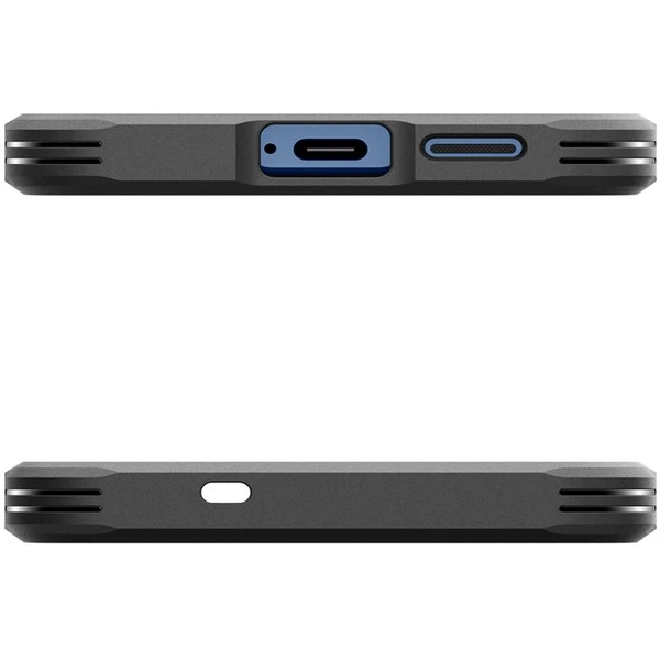 Spigen Tough Armor MagSafe kryt Samsung Galaxy S25 čierny - Puzdra - Obrázok 287ec0b94d904fa092b6f2acf10f9c5a