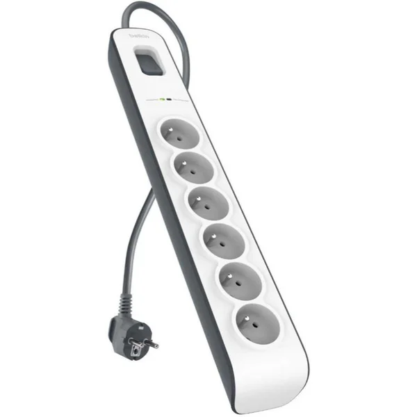 Belkin prepäťová ochrana (BSV603) 6 zásuviek biela - Prepäťové ochrany - Obrázok 28B1300301