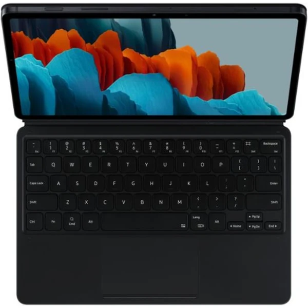 Samsung ochranný kryt s klávesnicou pre Galaxy Tab S7/S8 čierne - Puzdra s klávesnicou - Obrázok 28BX400301