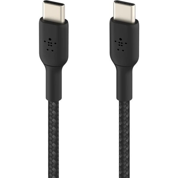 Belkin BOOST Charge opletený napájací kábel USB-C/USB-C 60W 1m čierny - Káble a redukcie - Obrázok 28C9400301