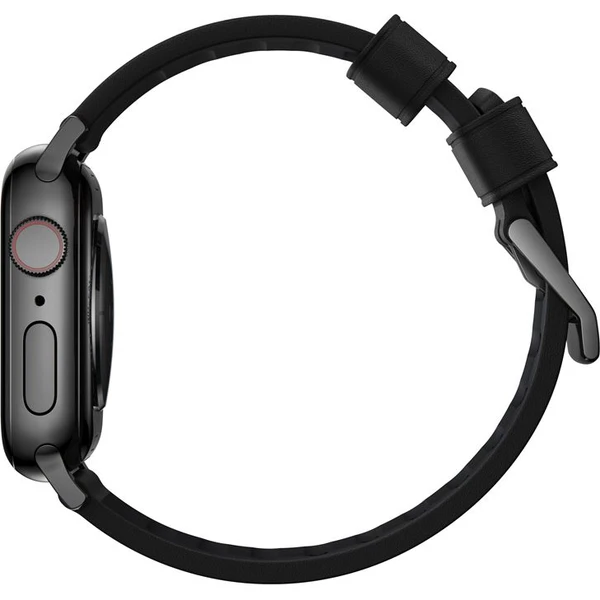 Nomad Active Strap Pre hydrofóbny kožený remienok Apple Watch 49/45/44/42mm čierny/čierny - Remienky - Obrázok 28G1000K01