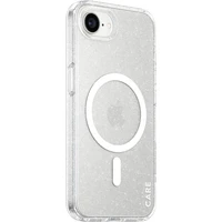 PanzerGlass® CARE kryt Apple iPhone 16e MagSafe Star Lit trblietavý/biely - Puzdra