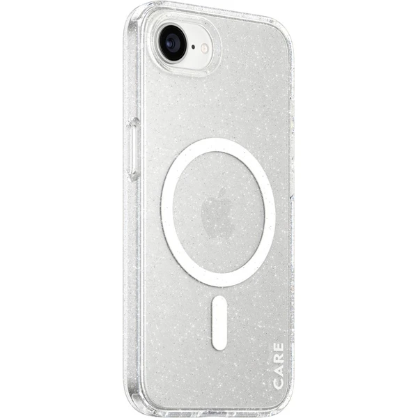 PanzerGlass® CARE kryt Apple iPhone 17e/16e MagSafe Star Lit trblietavý/biely - Puzdra - Hlavný obrázok