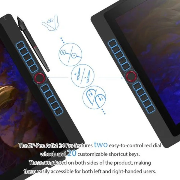 XP-PEN Artist 24 Pro - Grafické tablety - Obrázok 28GK400301