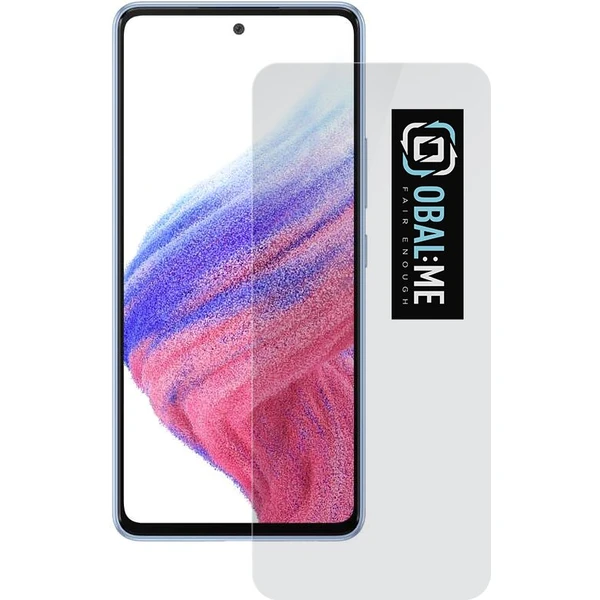Obal:Me 2.5D tvrdené sklo Samsung Galaxy A52/A52 5G/A52s 5G/A53 5G číre - Ochranné fólie a sklo - Hlavný obrázok