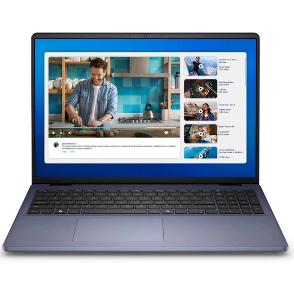 DELL 16 Base (R6J0J) modrý + 3. rok záruky ProSupport On-Site - Notebooky - Hlavný obrázok