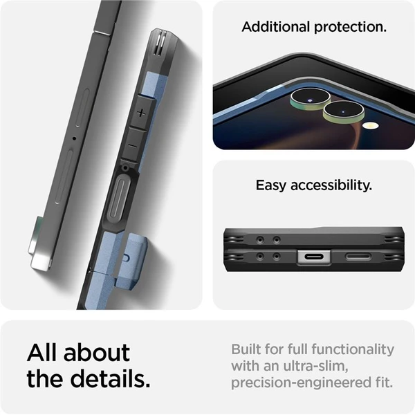 Spigen Tough Armor Pre MagSafe kryt Samsung Galaxy Z Flip7 svetlo modrý - Puzdra - Obrázok 28a53b9867934ac996a6abca47e15715