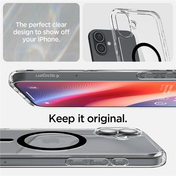 Spigen Ultra Hybrid MagSafe kryt iPhone 16 black - Puzdra - Obrázok 28ac0e999c2c4951b880fa2f9daf23c9