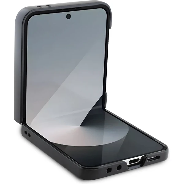 Guess PU 4G Metal Logo kryt Samsung Galaxy Z Flip 6 sivý - Puzdra - Obrázok 28b48c547af34f3c9b1005118fc5b9a1