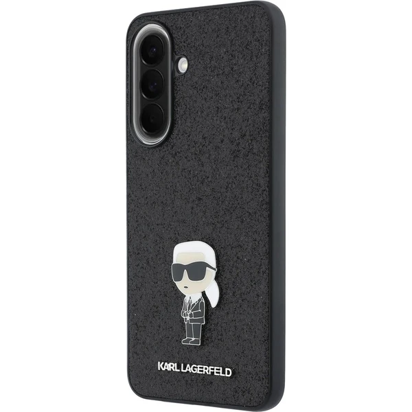 Karl Lagerfeld Fixed Glitter Metal Ikonik kryt Samsung Galaxy A57 čierny - Puzdra - Obrázok 28b955ef9c1f4e29b58909a84e428d5c