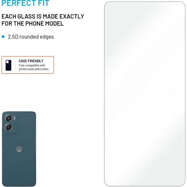 FIXED 2,5D tvrdené sklo Motorola Moto G06/Power, 2ks číre - Ochranné fólie a sklo - Obrázok 28c2bfb45bb44382bf5cc7a29c939ca3