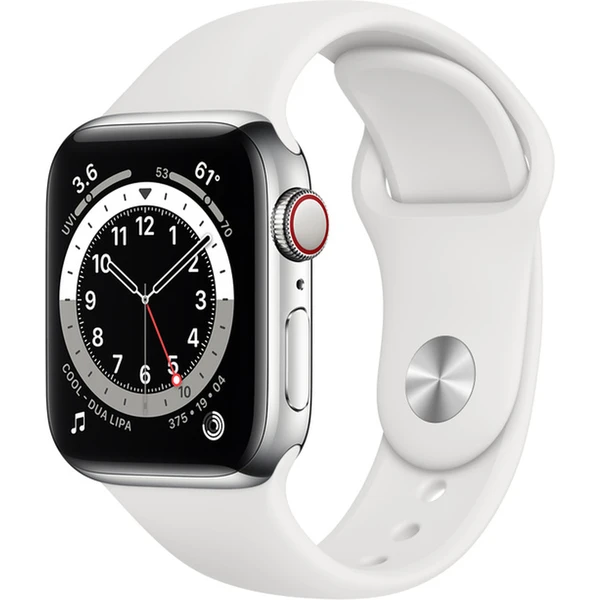 Apple Watch Series 6 Cellular 40mm oceľ (Kategória C) - Inteligentné hodinky - Hlavný obrázok
