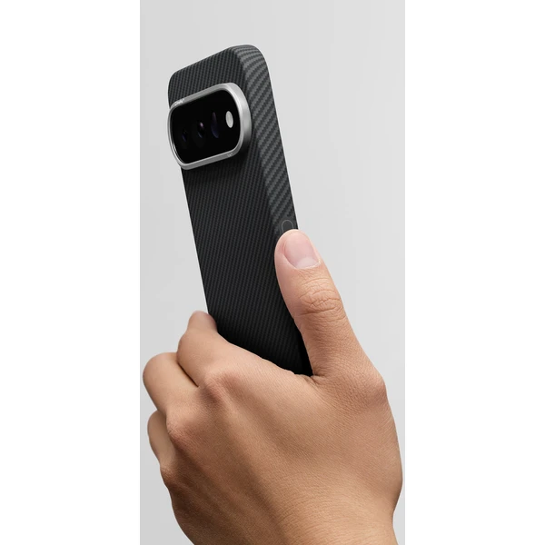 Pitaka Edge Case MagSafe kryt Google Pixel 11 Pro XL Black/Grey Twill - Puzdra - Obrázok 2922b695c0bb487cbe561dae9fb36480