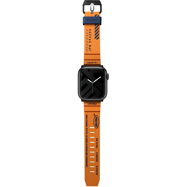 SKINARMA Shokku remienok Apple Watch 42/44/45mm oranžový - Remienky - Obrázok 292d2a22d19b4217adbffd68d3d27b86