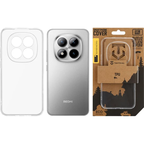 Taktický TPU kryt Xiaomi Redmi Note 15 Pro+ 4G/5G číry - Puzdra - Obrázok 293452df36e244e8a018fac1e1db6dd4