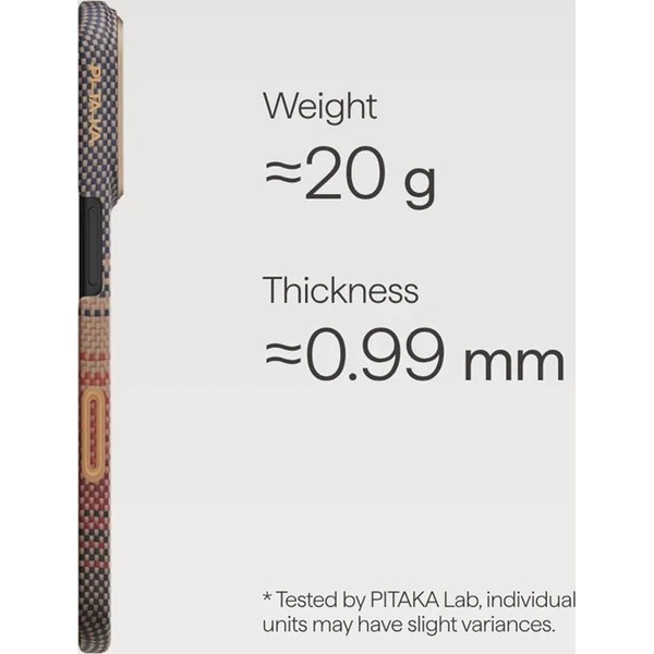 Pitaka Ultra-Slim Case MagSafe kryt iPhone 17 Pro Sunset - Puzdra - Obrázok 293953d21457415e80686c8b92f6f25d
