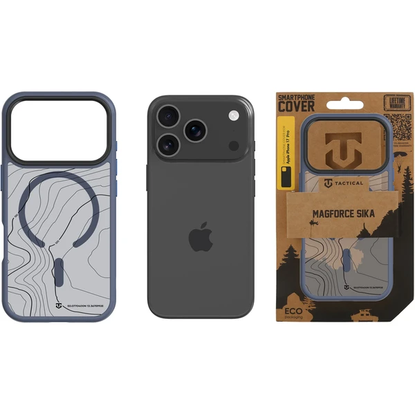 Tactical MagForce Hyperstealth Sika kryt iPhone 17 Pro Deep Blue - Puzdra - Obrázok 296918d114984805a3f4761dede99815