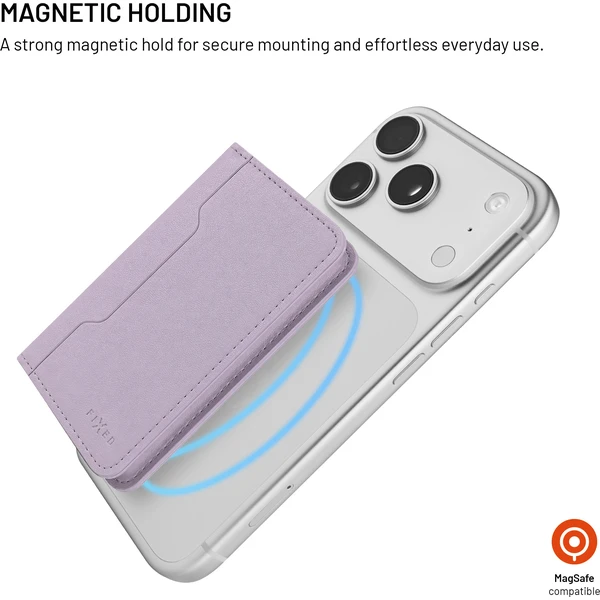 FIXED MagWallet Fold MagSafe peňaženka svetlo fialová - Peňaženky - Obrázok 297493a054eb47de8ecbb62895ccf5e6